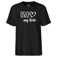 Herren T-Shirt Oslo my love Größe S-3XL