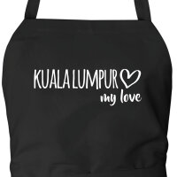 Schürze Kuala Lumpur my love