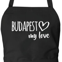 Schürze Budapest my love
