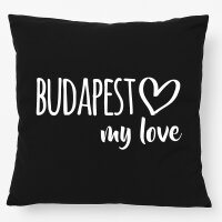 Kissen Budapest my love 40x40cm