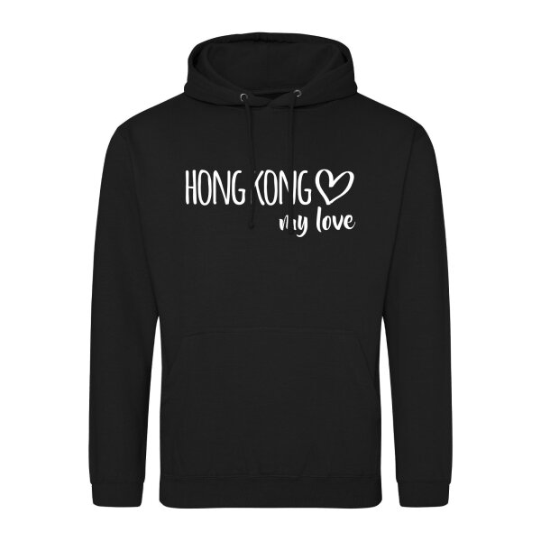 Unisex Hoodie Hong Kong my love Größe S-3XL