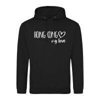 Unisex Hoodie Hong Kong my love Größe S-3XL