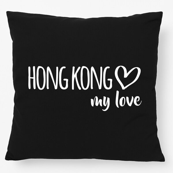 Kissen Hong Kong my love 40x40cm
