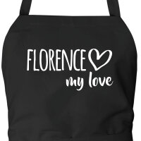 Schürze Florence my love