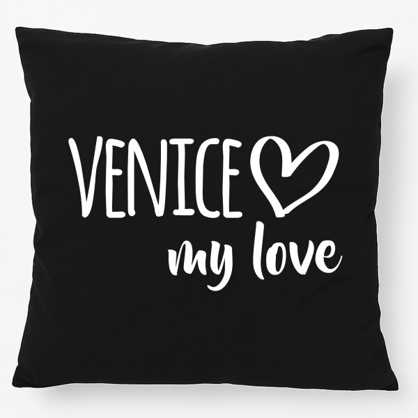 Kissen Venice my love 40x40cm