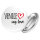 Button Venice my love Anstecker