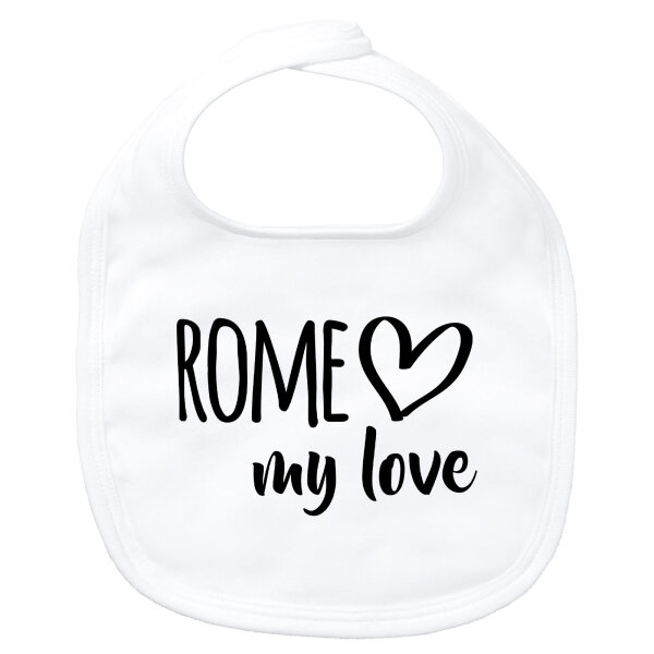 Baby Lätzchen Rome my love