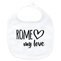 Baby Lätzchen Rome my love