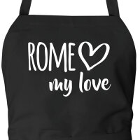 Schürze Rome my love