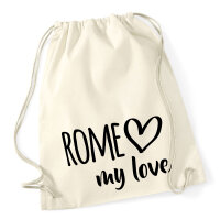 Turnbeutel Rome my love 12 Liter