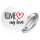 Button Rome my love Anstecker