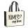 Jutetasche Rome my love 21 Liter Black