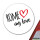 Aufkleber Rome my love 10cm Sticker