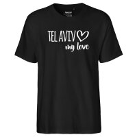 Herren T-Shirt Tel Aviv my love Größe S-3XL