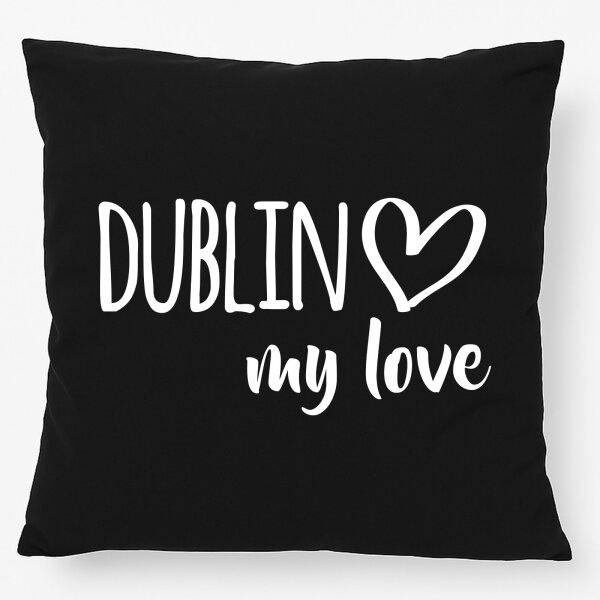 Kissen Dublin my love 40x40cm