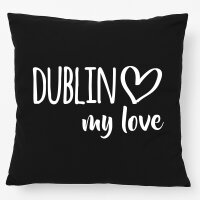 Kissen Dublin my love 40x40cm
