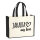 Jutetasche Jakarta my love 21 Liter Black