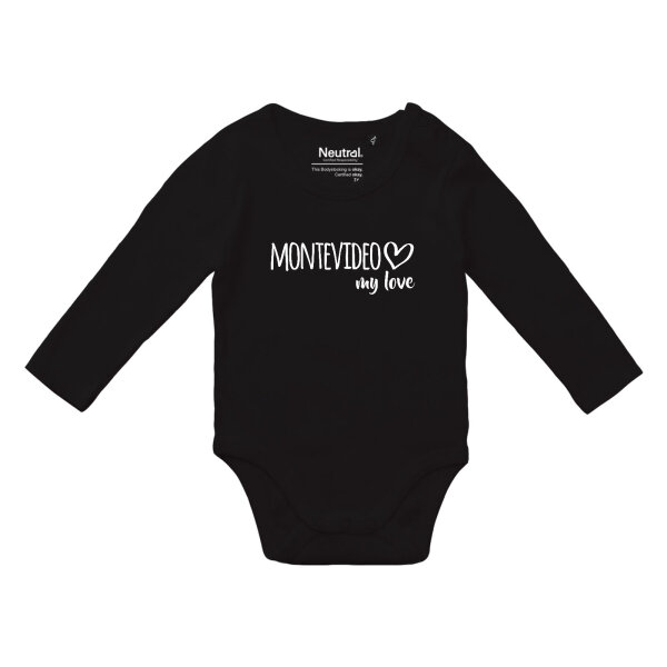 Babybody Montevideo my love, Bio-Baumwolle