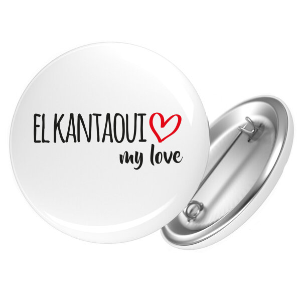 Button El Kantaoui my love Anstecker