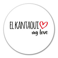 Aufkleber El Kantaoui my love 10cm Sticker
