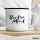 Emaille Tasse Positiv Mind Schriftzug 300ml Vintage Emaille Becher