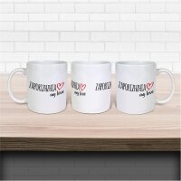 Kaffeetasse Zaporizhzhia my love Weiß 330ml
