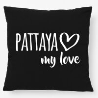 Kissen Pattaya my love 40x40cm