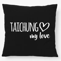 Kissen Taichung my love 40x40cm