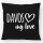 Kissen Davos my love 40x40cm