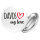 Button Davos my love Anstecker