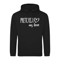 Unisex Hoodie Pretoria my love Größe S-3XL