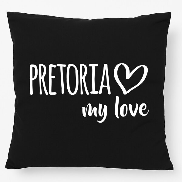 Kissen Pretoria my love 40x40cm