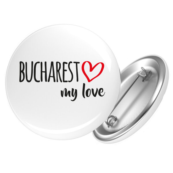 Button Bucharest my love