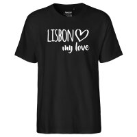 Herren T-Shirt Lisbon my love Größe S-3XL