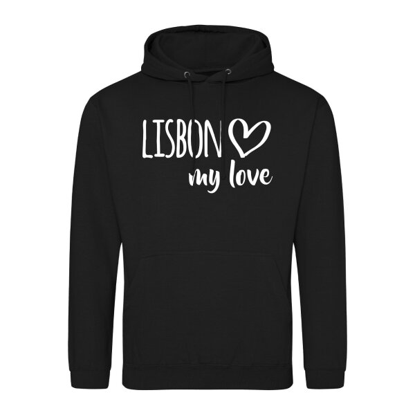 Unisex Hoodie Lisbon my love Größe S-3XL
