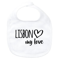 Baby Lätzchen Lisbon my love