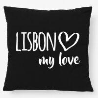 Kissen Lisbon my love 40x40cm