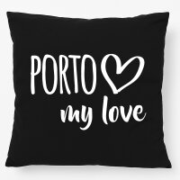 Kissen Porto my love 40x40cm