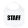 Baby Lätzchen Staff Schriftzug