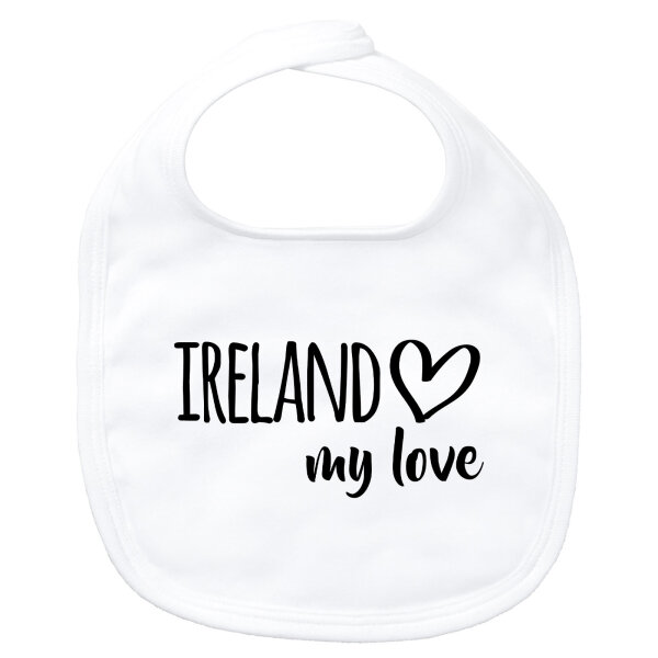 Baby Lätzchen Ireland my love