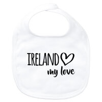 Baby Lätzchen Ireland my love Klettverschluss