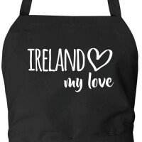 Schürze Ireland my love