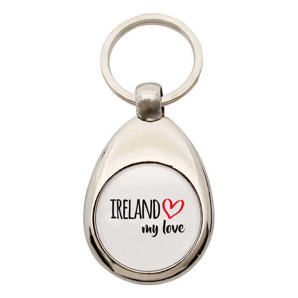 Schlüsselanhänger Ireland my love