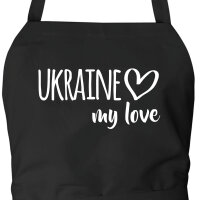 Schürze Ukraine my love