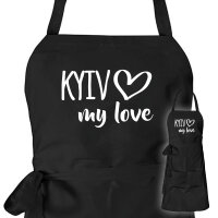 Schürze Kyiv my love