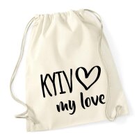 Turnbeutel Kyiv my love 12 Liter