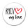Aufkleber Kyiv my love 10cm