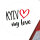 Aufkleber Kyiv my love 10cm