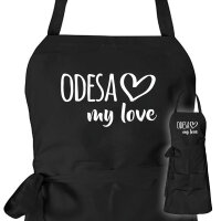 Schürze Odesa my love