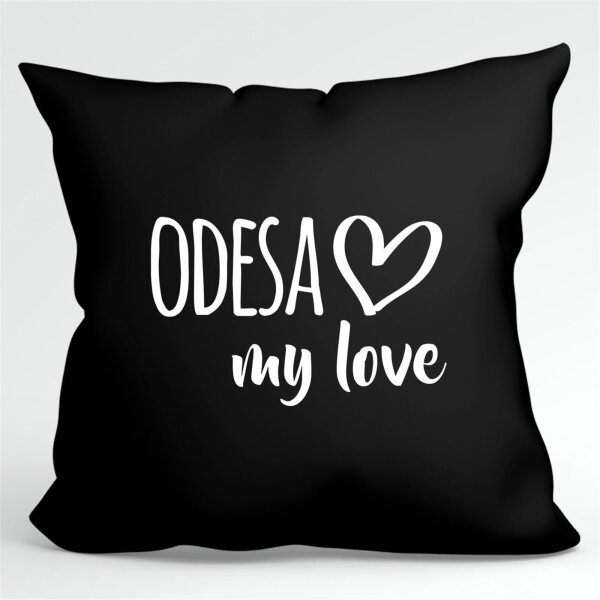 Kissen Odesa my love40x40cm